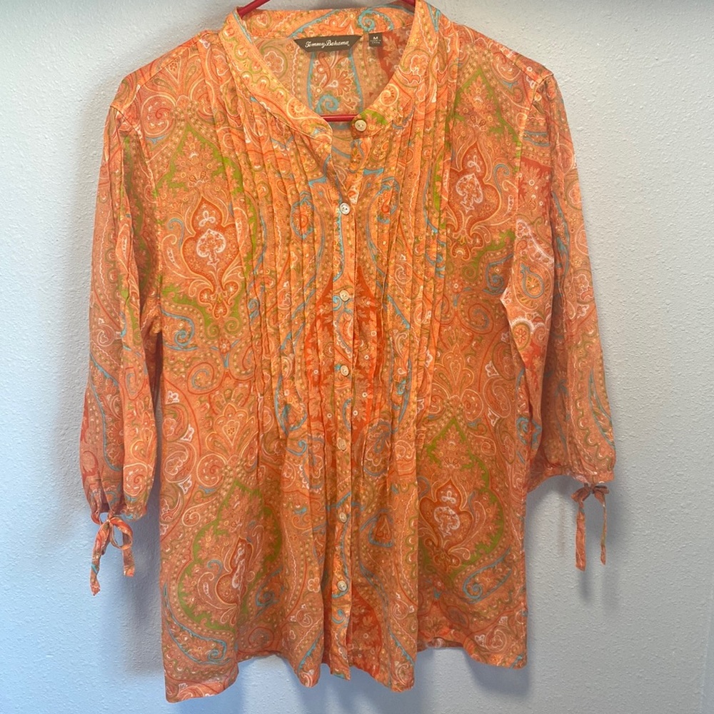 Tommy Bahama Paisley-Print button down shirt